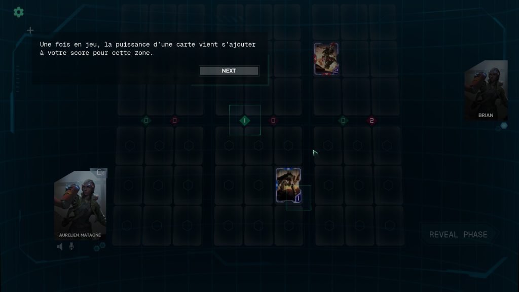 HYVE playable onboarding introducing the battlefield and core game rules.